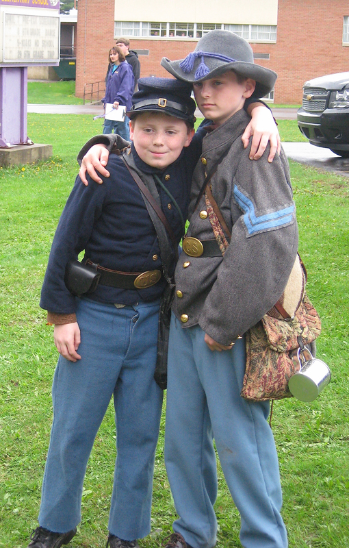 brothers blue and gray