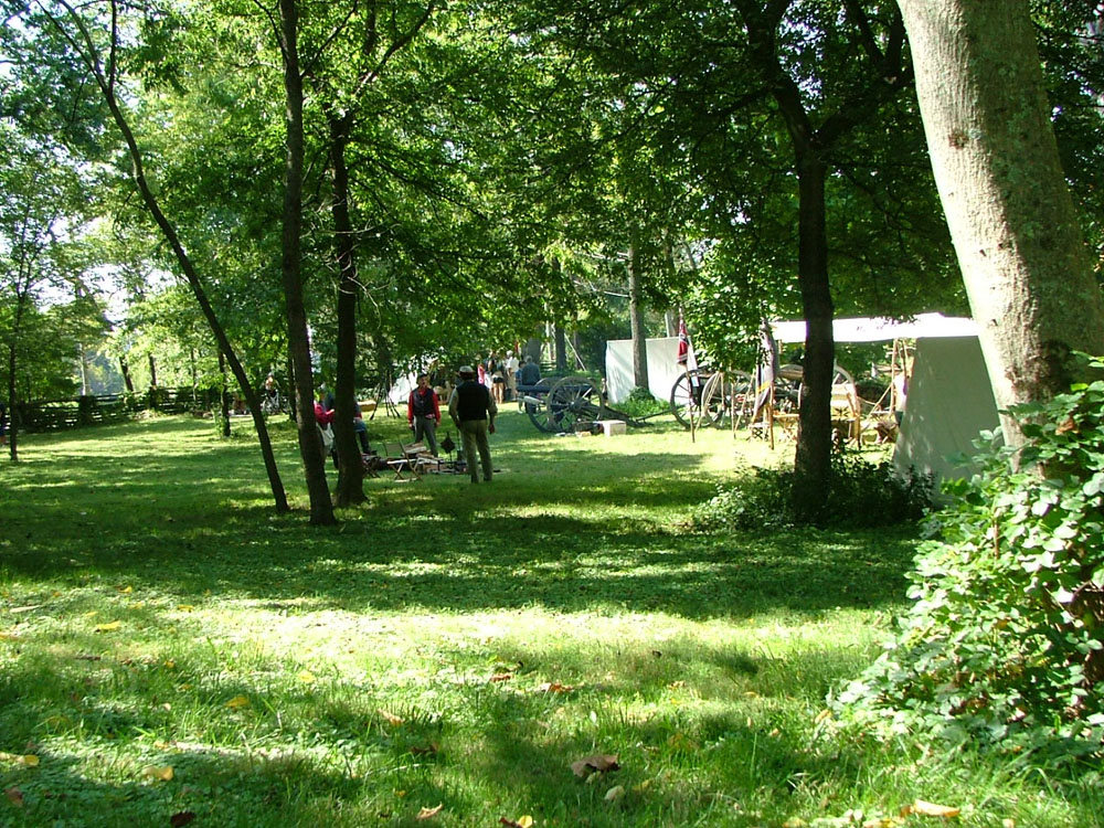 Fluvanna Artillery camp